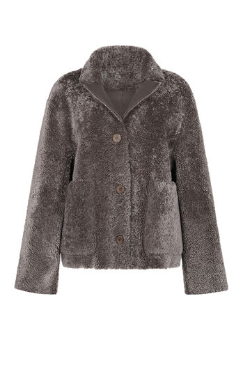 Wendbare Shearling Jacke Alinda