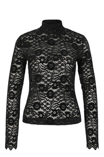 Longsleeve aus Spitze