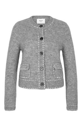 Cardigan mit Alpaka