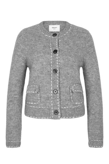 Cardigan mit Alpaka