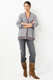 Cardigan Ada aus Mink Wash Wolle