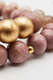 Armband Mala Twin, Sand