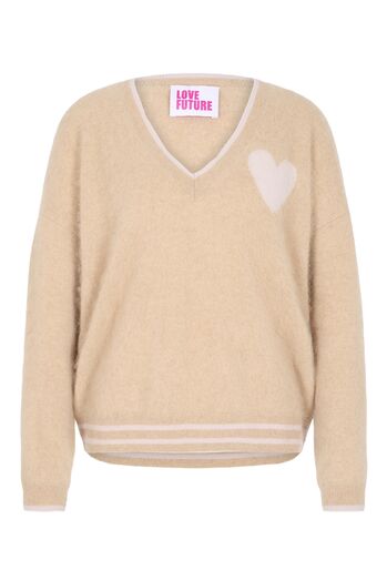 Pullover Angie aus Mink Wash Wolle
