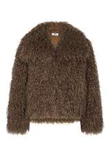 Faux Fur Jacke Mong