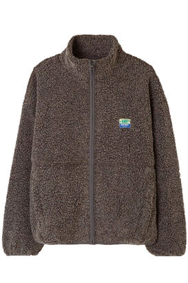 Jacke aus Teddyfleece 