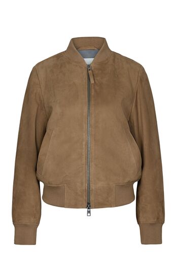 Velourslederjacke