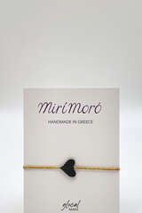 Armband Heart, Schwarz 