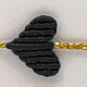 Armband Heart, Schwarz 