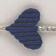 Armband Heart, Navy 