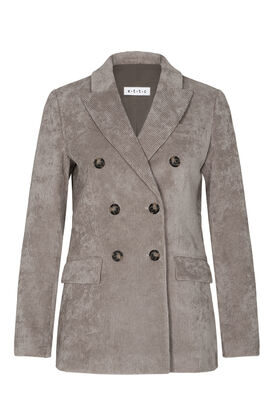 Doppelreihiger Blazer aus Cord
