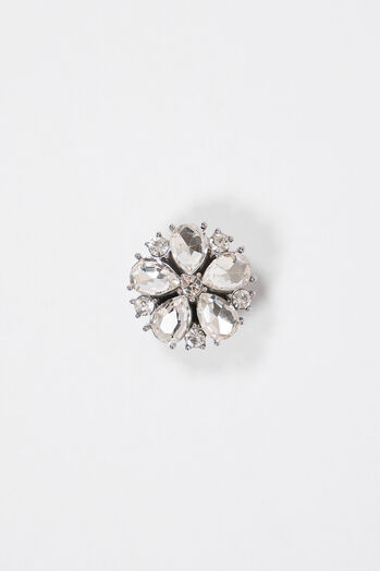 Knopf Cover, Strass