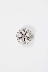 Knopf Cover, Strass