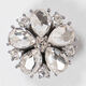 Knopf Cover, Strass